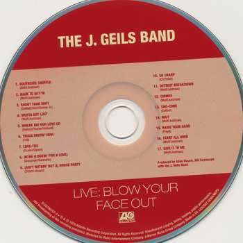 5CD/Coffret The J. Geils Band: Original Album Series Vol. 2