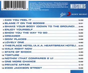 CD The Jacksons: Milestones