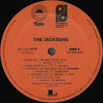 LP The Jacksons: The Jacksons