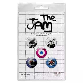Marchandises The Jam: The Jam Button Badge Pack: All Mod Cons