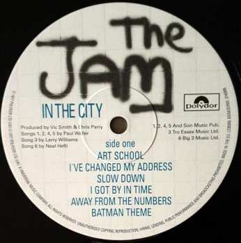 LP The Jam: In The City