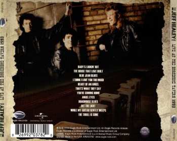 CD The Jeff Healey Band: Live At The Horseshoe Tavern 1993