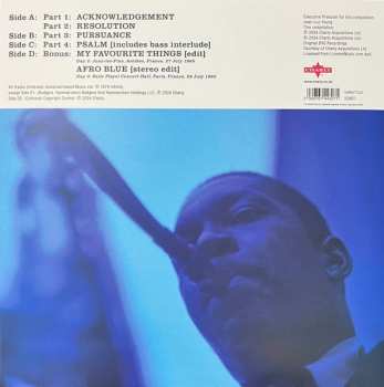 2LP The John Coltrane Quartet: A Love Supreme (6th International Jazz Festival Juan-Les-Pins, Antibes, France)