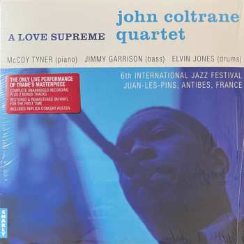 2LP The John Coltrane Quartet: A Love Supreme (6th International Jazz Festival Juan-Les-Pins, Antibes, France)