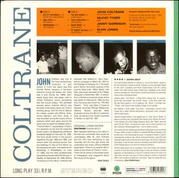 LP The John Coltrane Quartet: Coltrane LTD | CLR