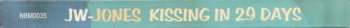 CD The JW-Jones Blues Band: Kissing In 29 Days