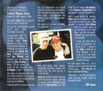 CD The JW-Jones Blues Band: Kissing In 29 Days