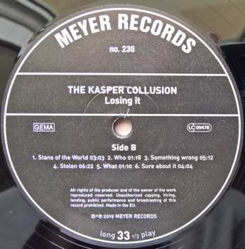 LP The Kasper Collusion: Losing It