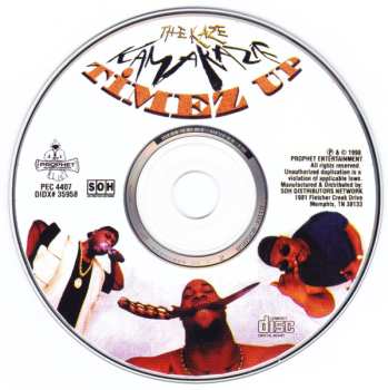 CD The Kaze: Kamakazie Timez Up