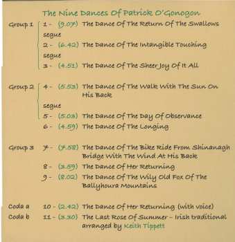 CD Keith Tippett Octet: The Nine Dances Of Patrick O'Gonogon