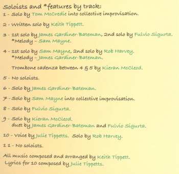 CD Keith Tippett Octet: The Nine Dances Of Patrick O'Gonogon