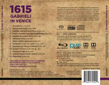 Blu-ray/SACD The King's College Choir Of Cambridge: 1615: Gabrieli in Venice