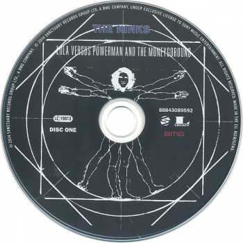 2CD The Kinks: Lola Versus Powerman And The Moneygoround Part One And Percy DLX