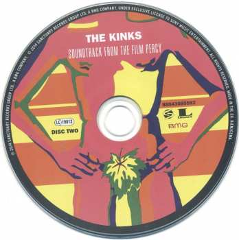 2CD The Kinks: Lola Versus Powerman And The Moneygoround Part One And Percy DLX