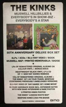 6LP/4CD/Coffret/Blu-ray The Kinks: Muswell Hillbillies & Everybody's In Showbiz - Everybody's A Star DLX | CLR