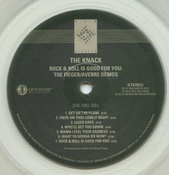 LP The Knack: Rock & Roll Is Good For You: The Fieger/Averre Demos CLR | LTD