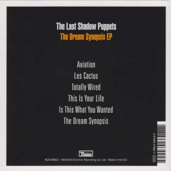 CD The Last Shadow Puppets: The Dream Synopsis EP