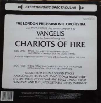 LP London Philharmonic Orchestra: Chariots Of Fire (And Other Award Winning Scores From The Cinema Sound Stages And Concert Halls)