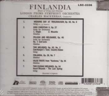 SACD Edvard Grieg: Finlandia—Music Of Grieg And Sibelius