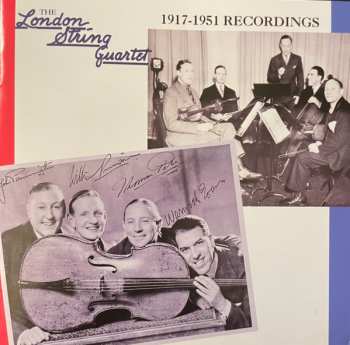 8CD/Coffret London String Quartet: 1917-1951 Recordings