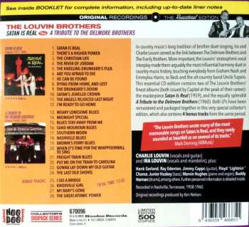 CD The Louvin Brothers: Satan Is Real/A Tribute to the Delmore Brothers