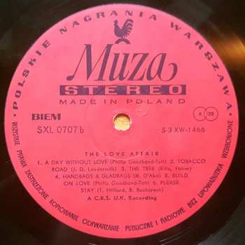 LP The Love Affair: The Everlasting Love Affair