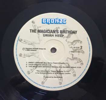 LP Uriah Heep: The Magician's Birthday