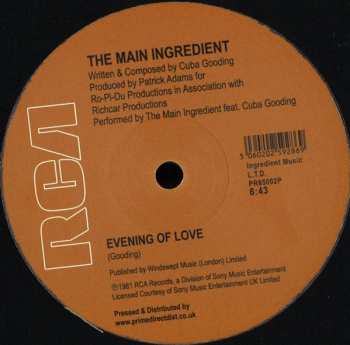 LP The Main Ingredient: Happiness Is Just Around The Bend / Evening Of Love