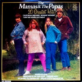 LP The Mamas & The Papas: 20 Greatest Hits