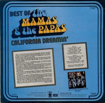 LP The Mamas & The Papas: Best Of The Mamas & The Papas - California Dreamin'