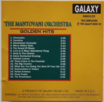 CD The Mantovani Orchestra: Golden Hits