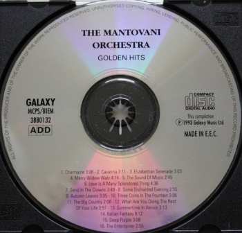CD The Mantovani Orchestra: Golden Hits