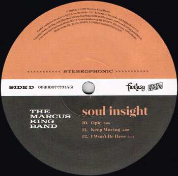 2LP The Marcus King Band: Soul Insight