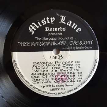 LP The Marshmallow Overcoat: The Baroque Sound Of Thee Marshmallow Overcoat