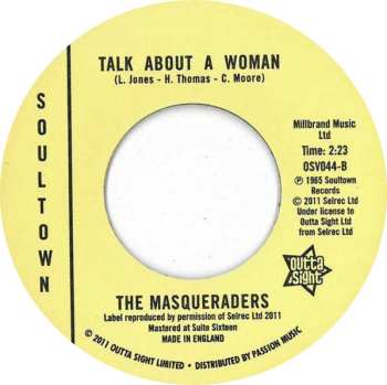SP The Masqueraders: That's The Same Thing / Talk About A Woman