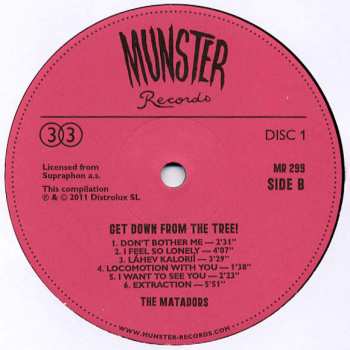 2LP The Matadors: Get Down From The Tree!