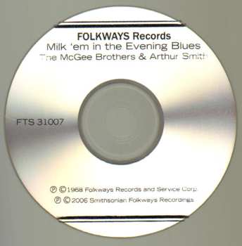 CD The McGee Brothers: Milk 'Em In The Evening Blues: Old Timers Of The Grand Ole Opry 