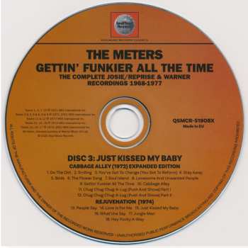6CD/Coffret The Meters: Gettin' Funkier All The Time (The Complete Josie/Reprise & Warner Recordings 1968-1977)