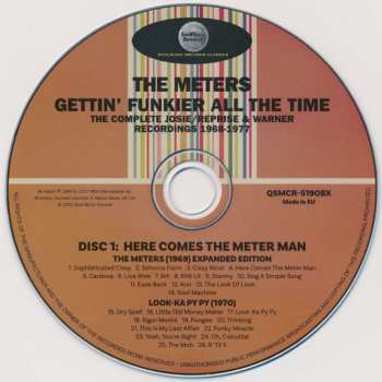 6CD/Coffret The Meters: Gettin' Funkier All The Time (The Complete Josie/Reprise & Warner Recordings 1968-1977)