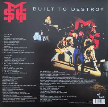 2LP The Michael Schenker Group: Built To Destroy CLR | LTD