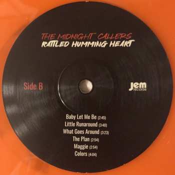 LP The Midnight Callers: Rattled Humming Heart CLR | LTD