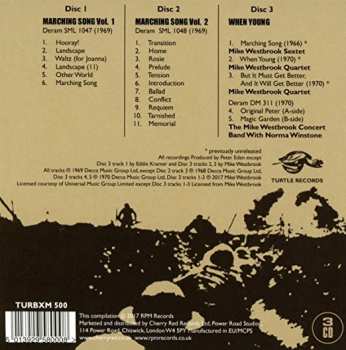 3CD/Coffret The Mike Westbrook Concert Band: Marching Song Vol. 1 & 2 Plus Bonus