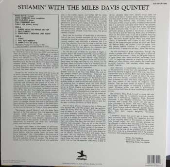 LP The Miles Davis Quintet: Steamin' With The Miles Davis Quintet