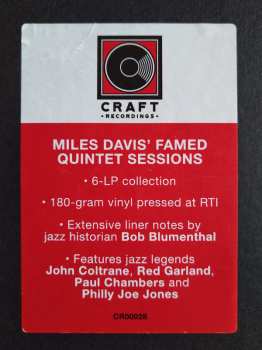6LP/Coffret The Miles Davis Quintet: The Legendary Prestige Quintet Sessions LTD