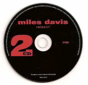 3CD/Coffret The Miles Davis Quintet: Workin, Relaxin', Steamin'