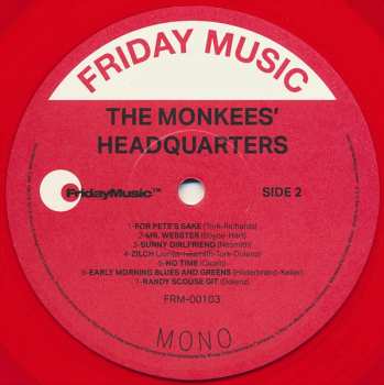 LP The Monkees: Headquarters CLR