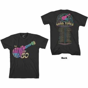 Marchandises The Monkees: Tričko Guitar Discography  S