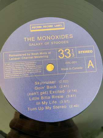 LP The Monoxides: Galaxy Of Stooges LTD