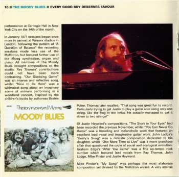CD The Moody Blues: Every Good Boy Deserves Favour
