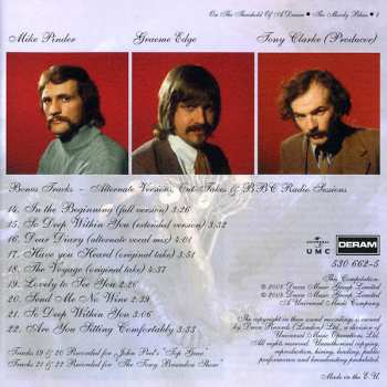 CD The Moody Blues: On The Threshold Of A Dream